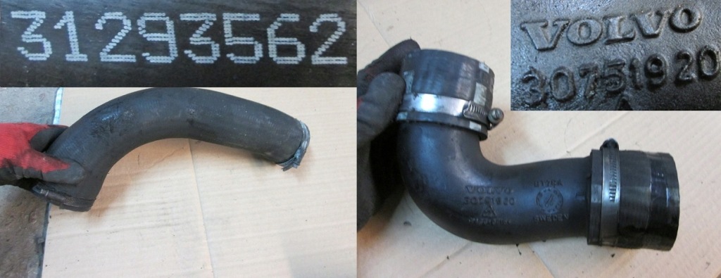 Купити Volvo s60 2 v60 2.0 d3 шланг інтеркулер 2011 r