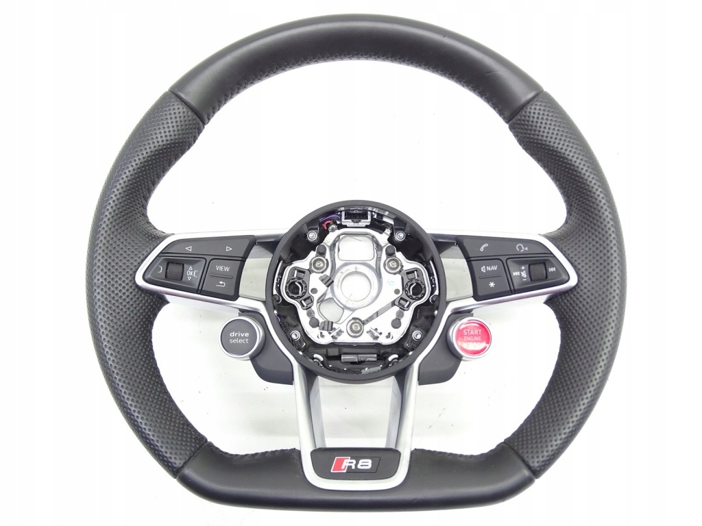 фото №1, Воздуховод лепестки переключения кожа руль wheel multi audi r8 4s 4s0419091f