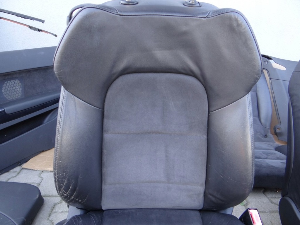фото №10, Сиденья заднее сиденье кожа салон audi s3 3d 8p 05-08 подогрев