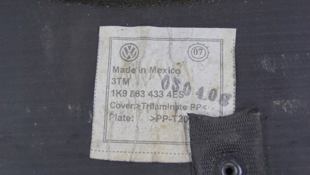 фото №6, Обшивка багажника vw golf v kombi 1k9863433 4es