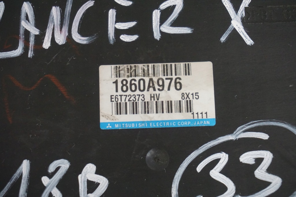 фото №7, Mitsubishi lancer viii x 1.8b 10r набор стартовый замок зажигания ключ 1860a976