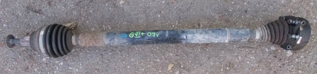 фото №1, Vw golf vi plus 1.6 tdi 09r приводной вал правый перед 1k0407272cc