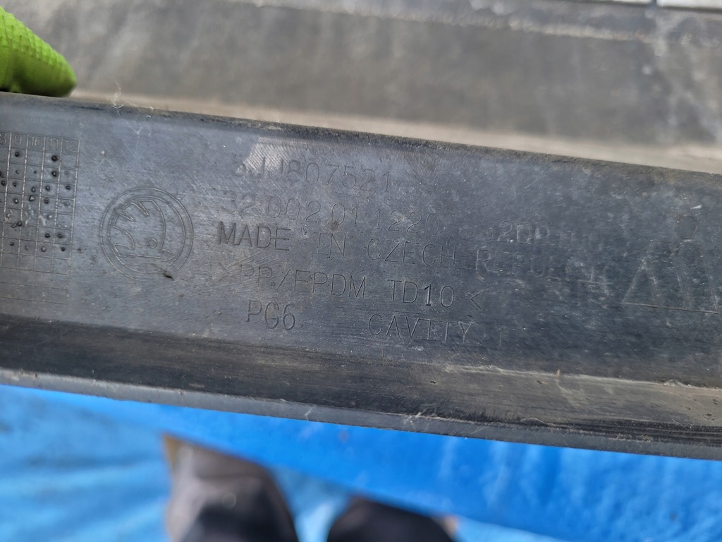 фото №10, Skoda rapid | бампер дифузор спойлер задня hb spaceback 5jj807421 | 0798