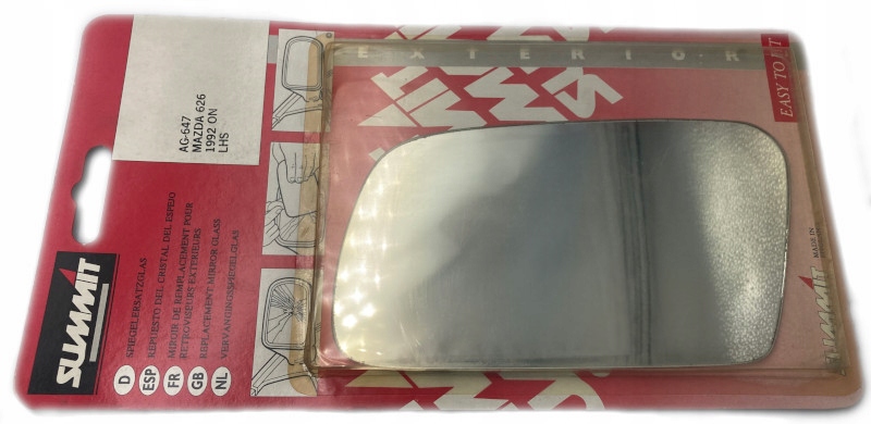 фото №1, Summit вкладиш дзеркало ліва дзеркало mazda 626