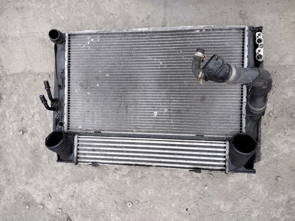 фото №1, Комплект радіатор інтеркулер bmw e87 2.0d комплект