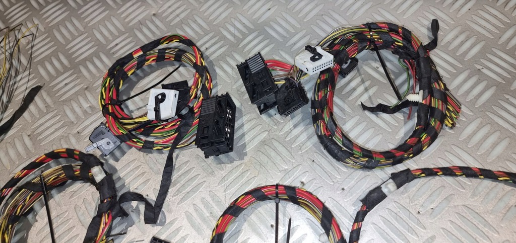 фото №8, Bmw 5 e60 sedan електропроводка джгут модулів багажника mpm + pdc довга комплект