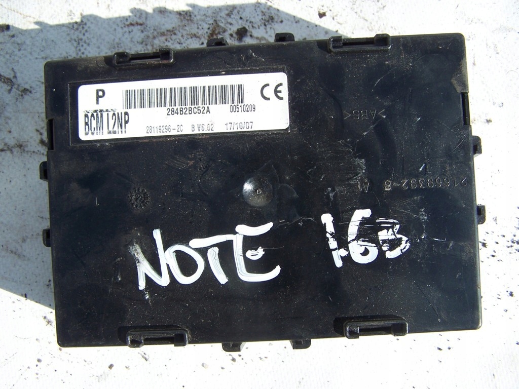 Купить Nissan note e11 модуль комфорта 281192962c