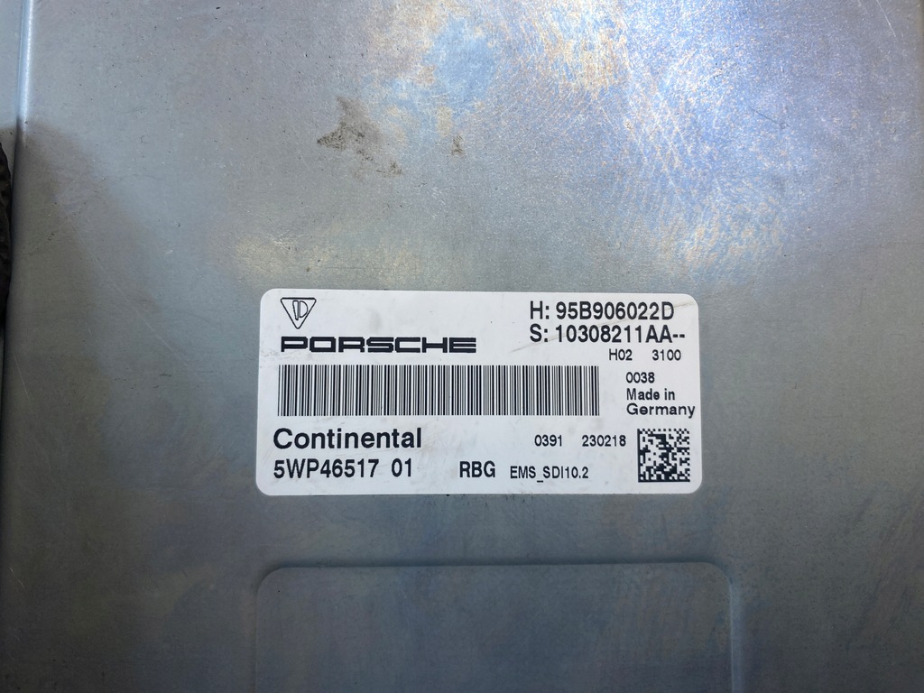 фото №11, Бортовой компьютер блок управления двигателя porsche macan 3.0b 95b906022d 2014-