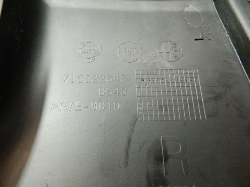 фото №7, Молдинг защита порог fiat 500l 2012- правая задняя