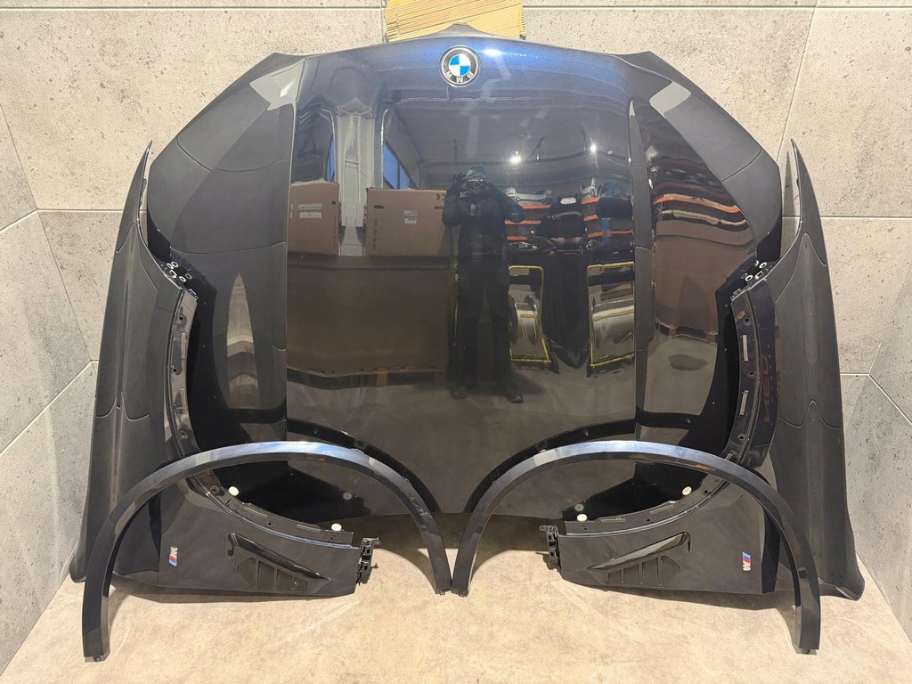 фото №16, Bmw x7 g07 lci lift kompletny перед m набор цвет 475 капот бампер лампы