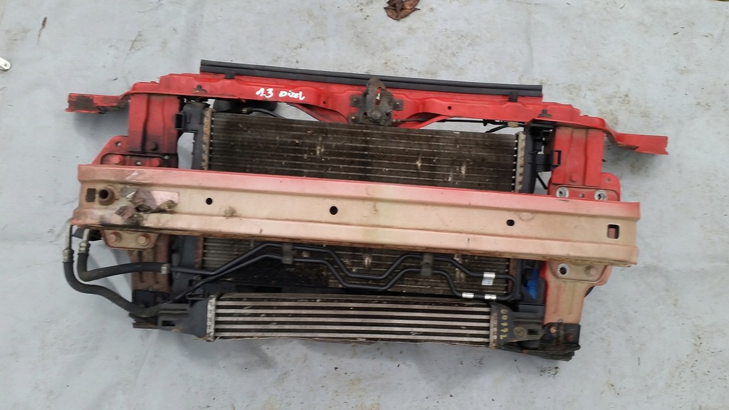 фото №1, Citroen nemo 07-15 pas передний радиатор 1.3