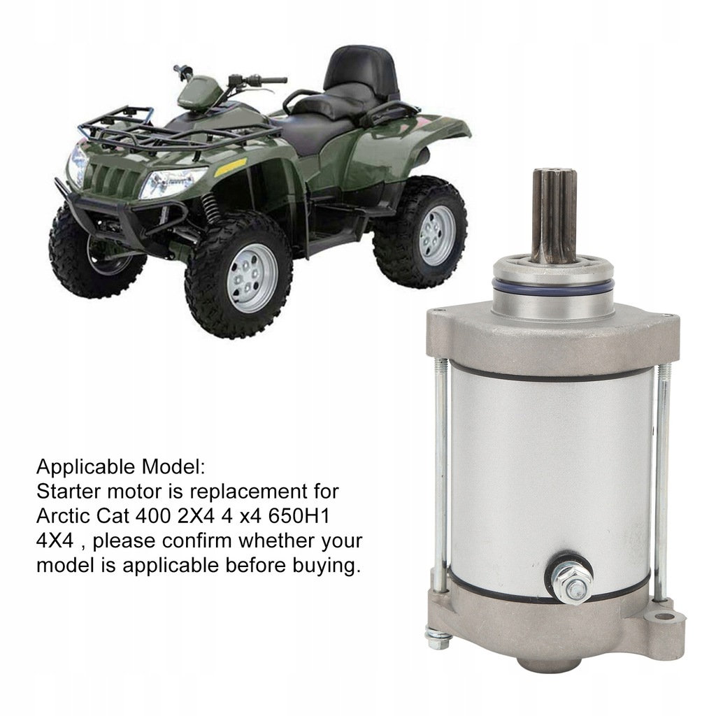 фото №8, Стартер atv 12v 31100 44d10 стартер sil