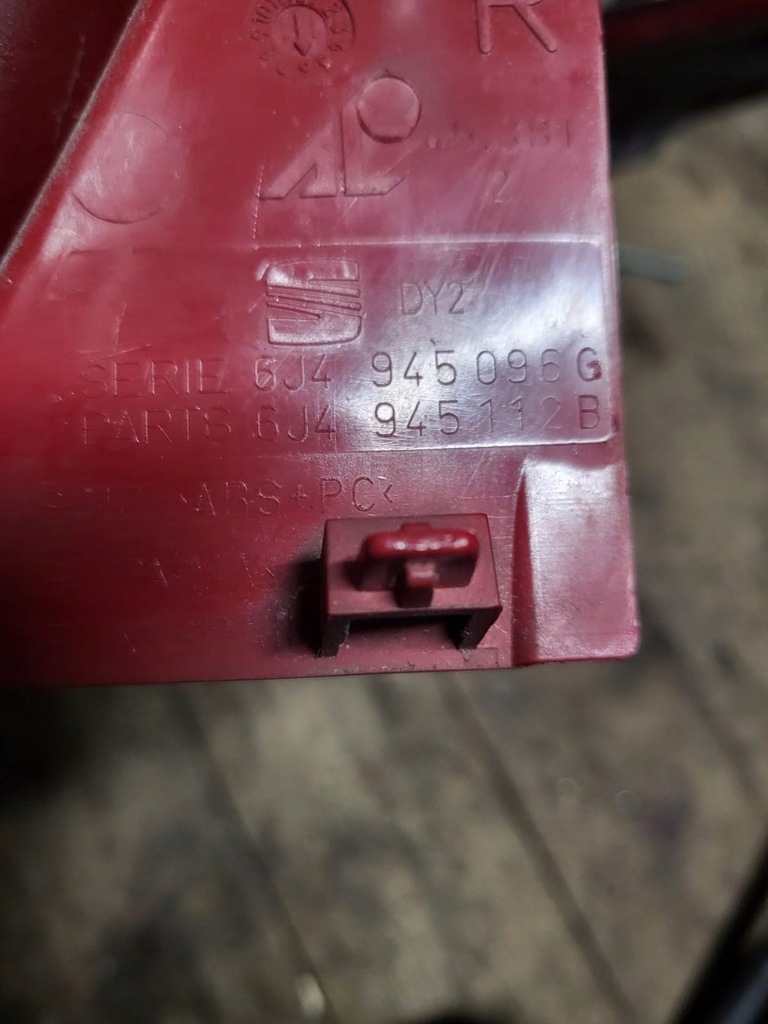 фото №7, Seat ibiza iv 08-12 лампа задняя правая оригинал