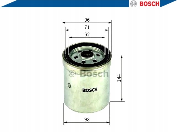 фото №3, Фільтр пального renault midlum 01- bosch
