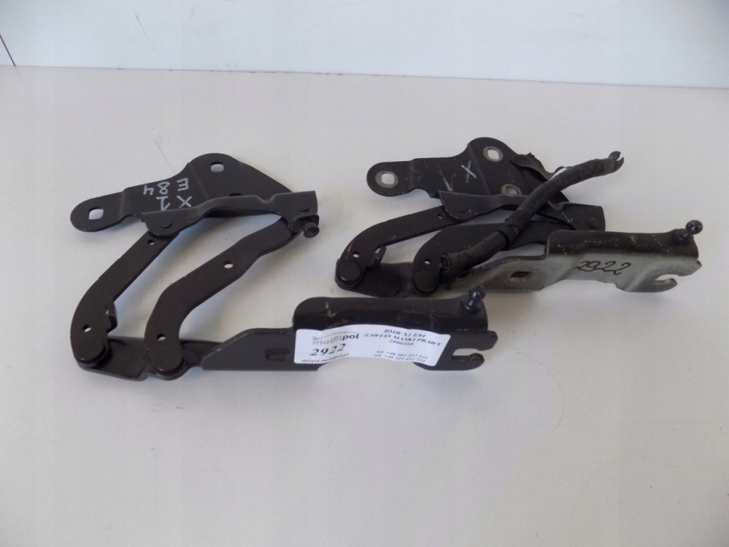 фото №7, Bmw x1 e84 - петля капот правий - 2922