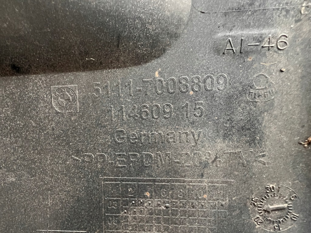 фото №9, Bmw 6 e63 e64 бампер перед 4x pdc омыватель 7008809