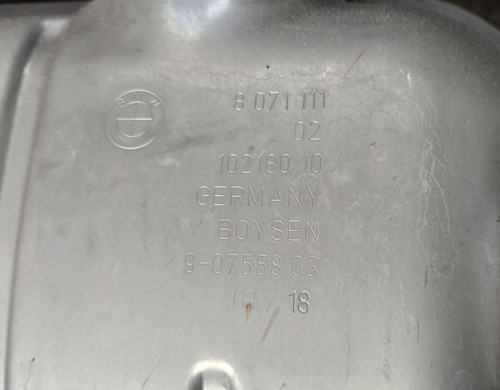 фото №8, Гаситель конечный труба выхлоп bmw m5 f90 m8 f91 f92 f93 8071133 8071111