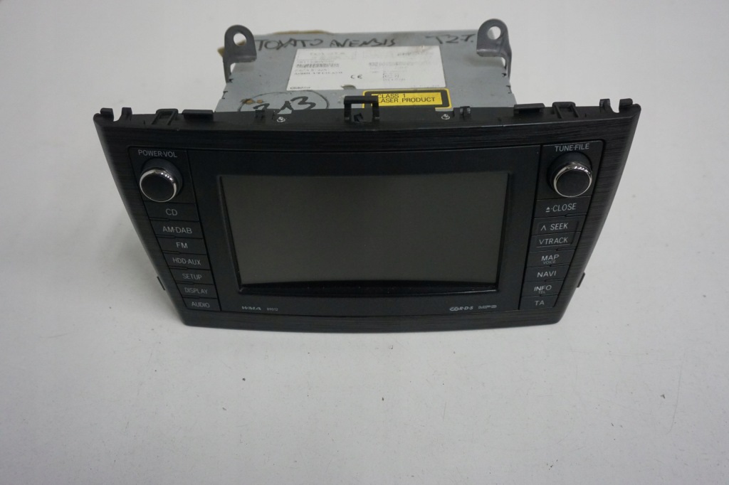 Купить Toyota avensis t27 радиопроигрыватель gps навигация 86116-60v640 2011rok
