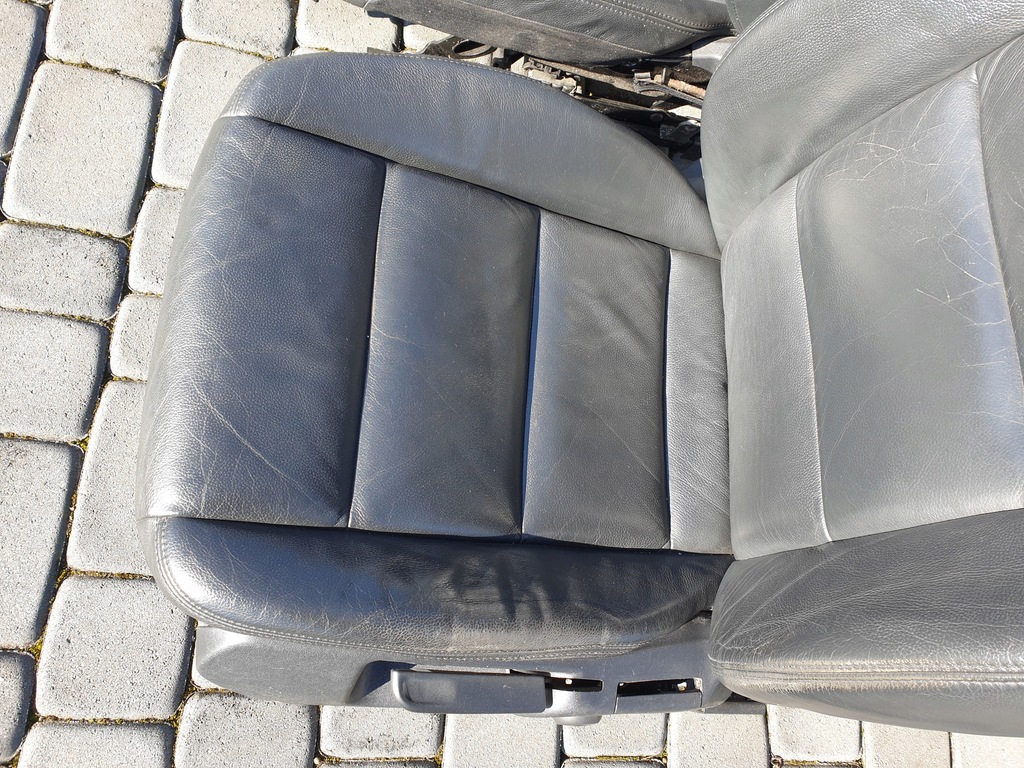 фото №7, Сидіння шкіряний заднє сидіння audi a6 c6 2005- з підігрівом