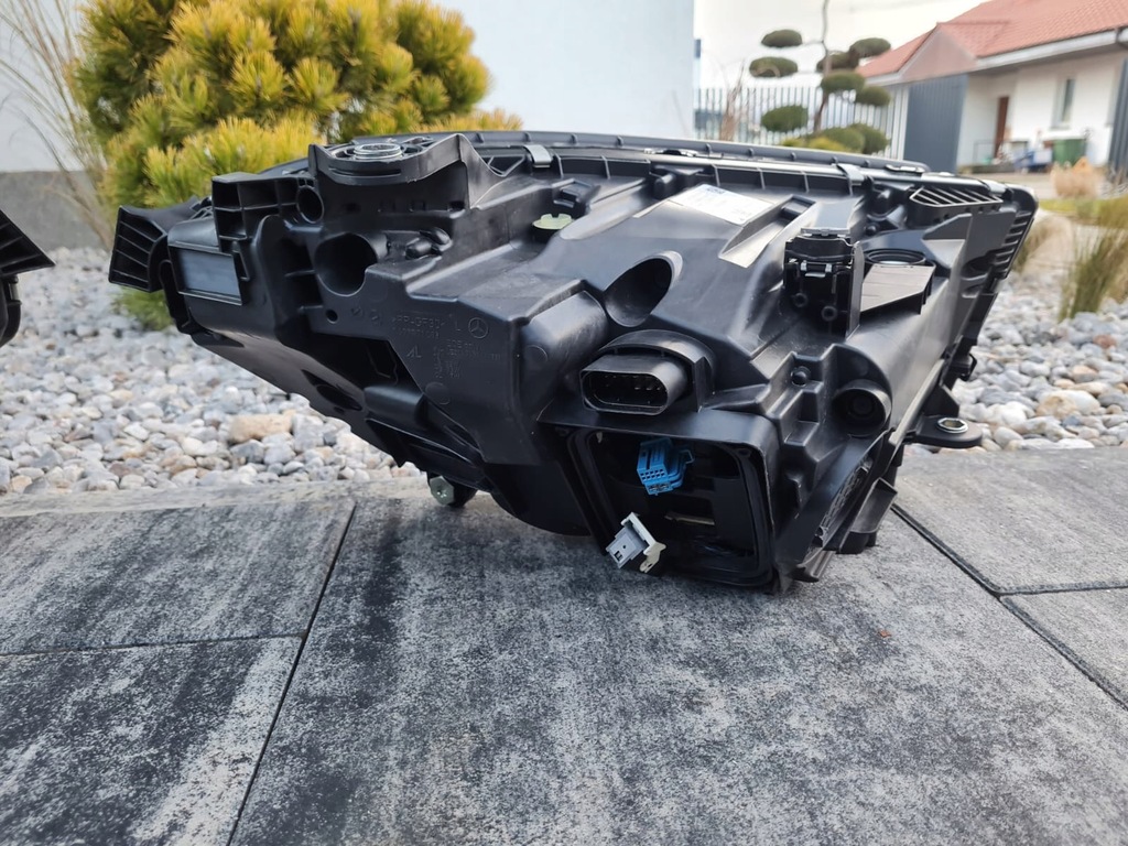 фото №11, Mercedes e klasa w214 214 лампы перед full led digital light