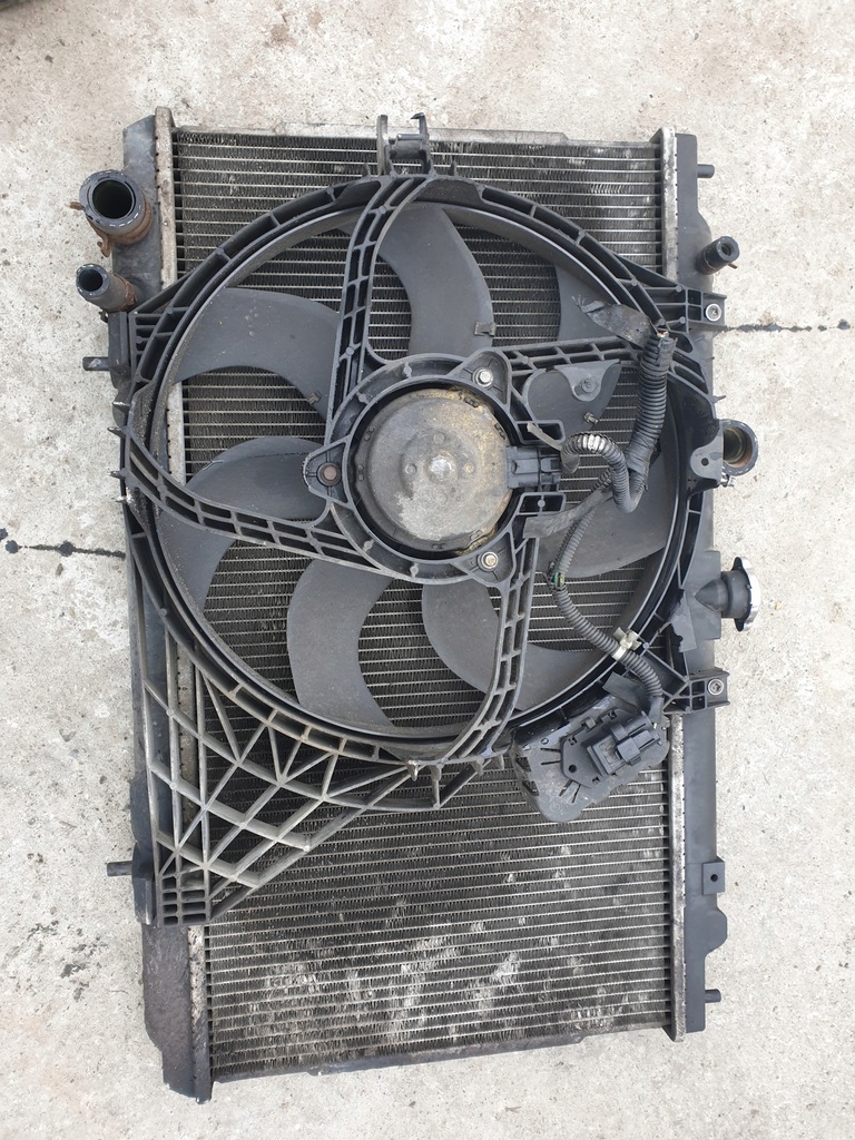 фото №4, Радиатор wody вентилятор nissan primera p12 1.9 dci