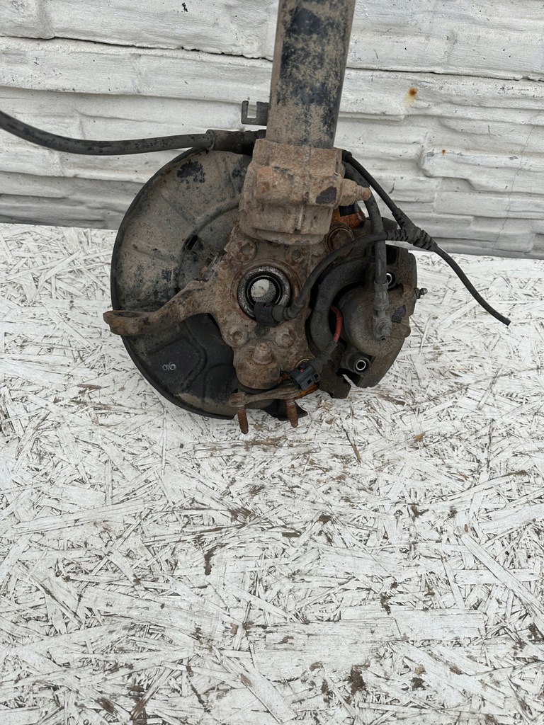 фото №5, Touran 1t 10-15 амортизационная стойка поворотный кулак левый перед