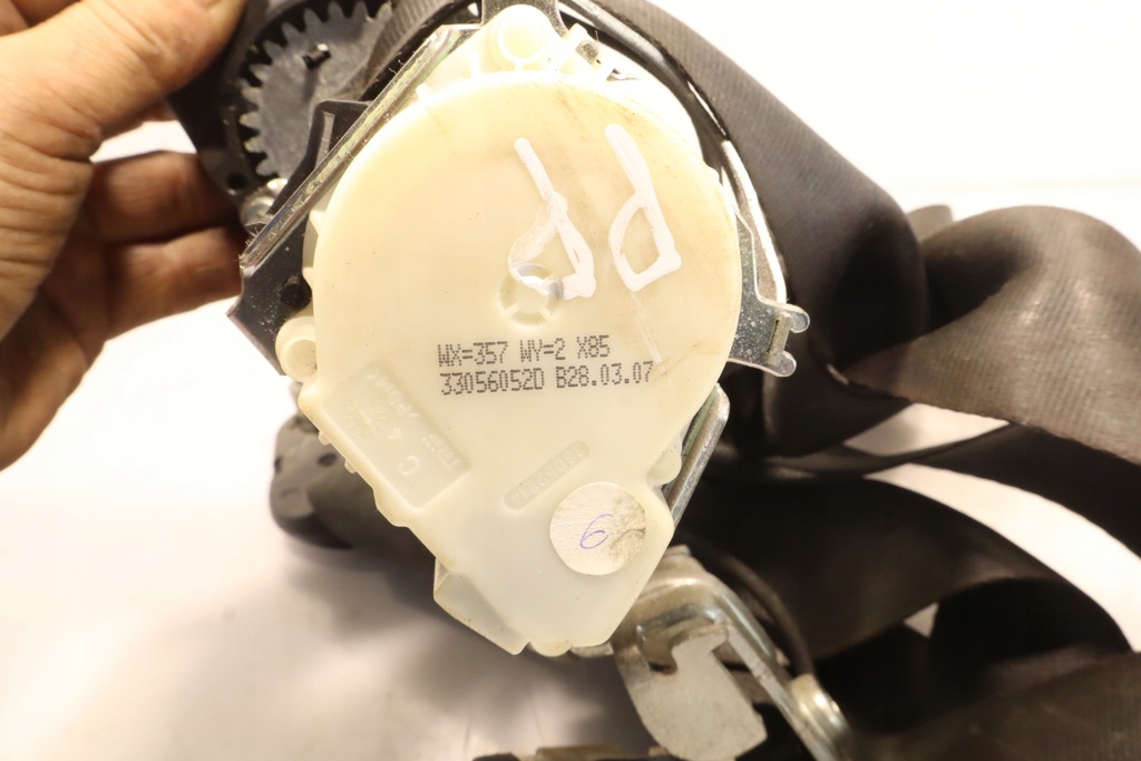 фото №7, Pas безопасности правый перед renault clio iii