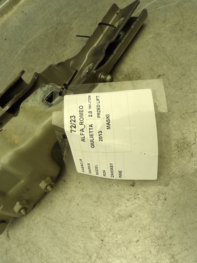 фото №3, Alfa romeo giulietta петля капот комплект