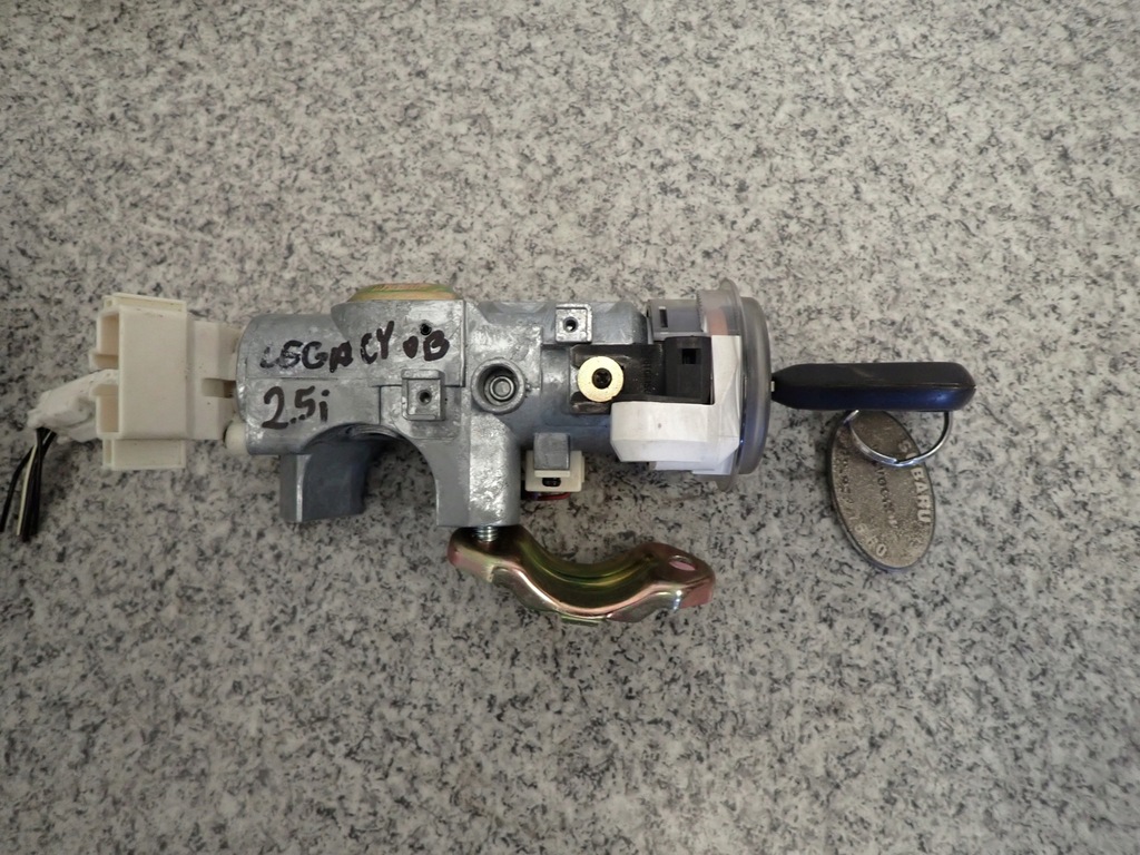 фото №7, Legacy outback 03- iv бортовой компьютер замок зажигания набор