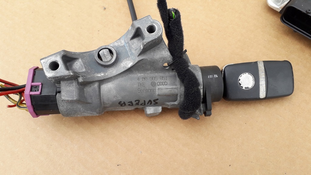 фото №7, Superb i 1 01-08 2.5tdi v6 імобілайзер набір бортовий комп'ютер