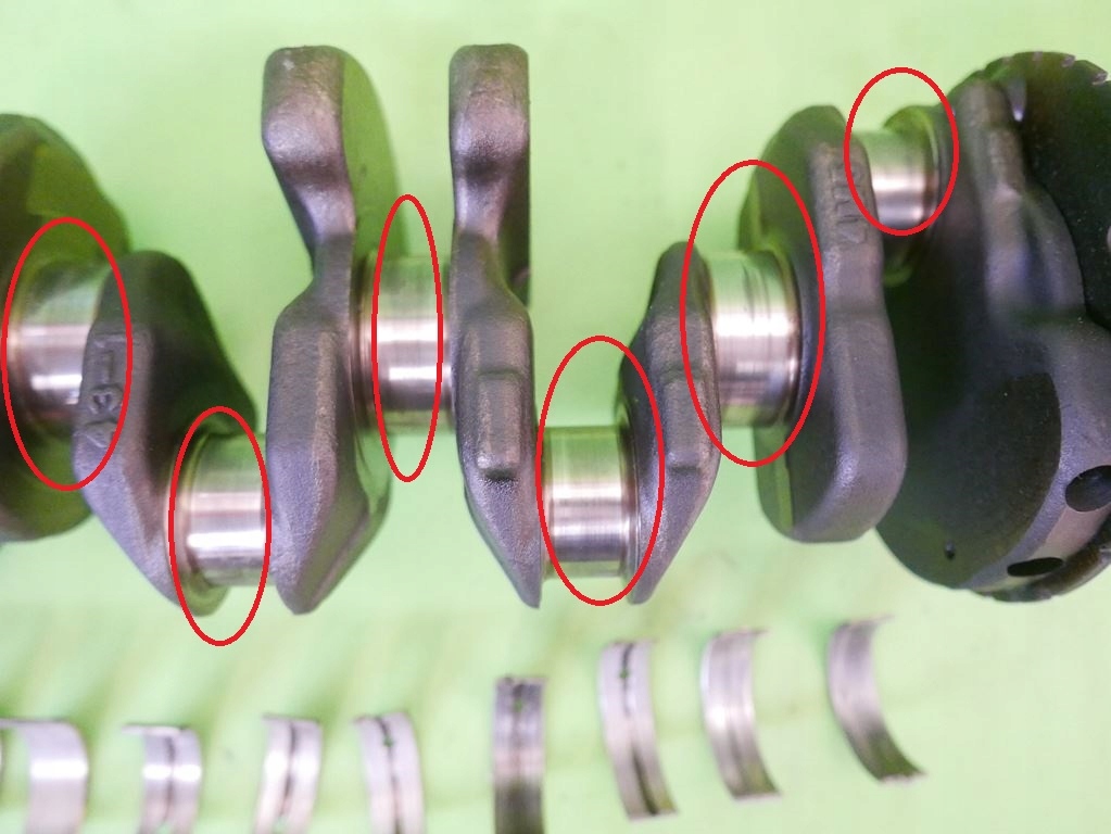 фото №7, Wał колінчастий nissan almera ii n16 1.5 16v qg15 00-