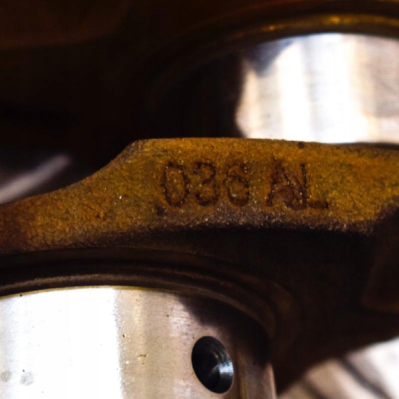 фото №6, Volkswagen polo 9n двигатель wał коленчатый 036105101al 036105189c 2007 1.4 p 55