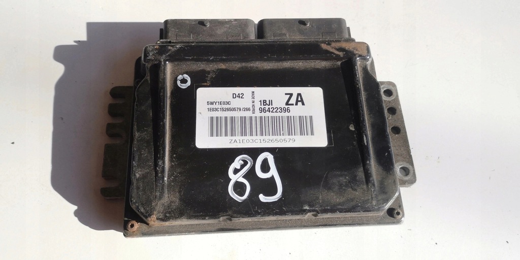 фото №7, Бортовой компьютер ecu chevrolet lacetti 5wy1e03c оригинал