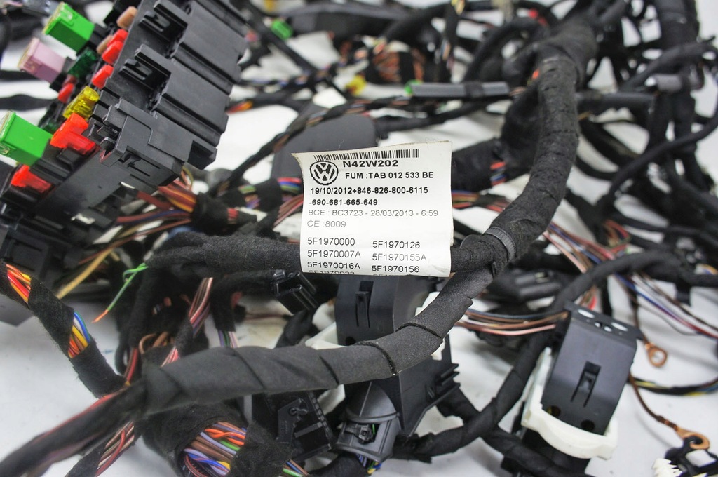 фото №6, Rf200 seat leon iii fr джгут панелі pulpitu 5f1970000 5g0927904q