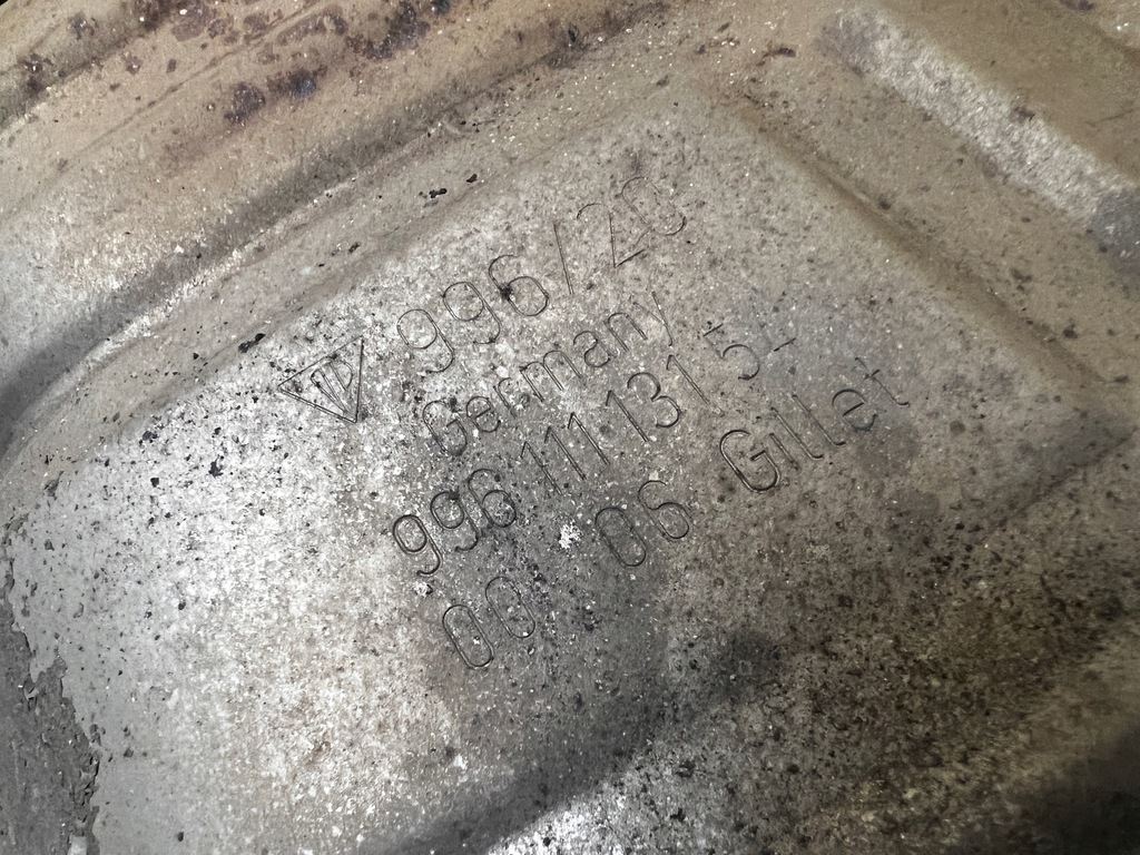 фото №11, Комплект вихлоп гасник кінцевий задня автоматична коробка передач porsche carrera 911 996 3.4