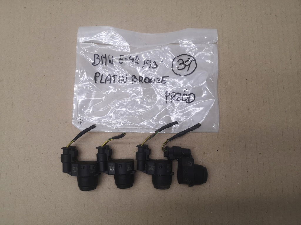 фото №6, Датчик pdc парковки перед задняя bmw 3 e92 e93 platin бронза a53