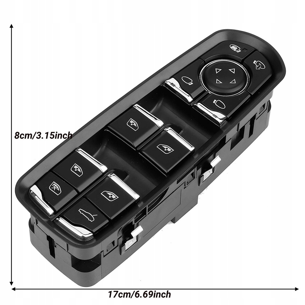 фото №9, Панель кнопка вікон перемикач керування porsche cayenne