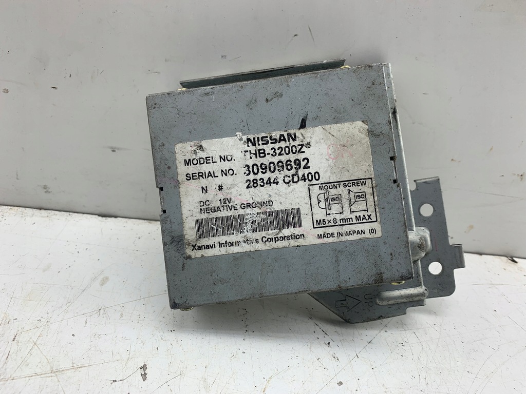 фото №1, Nissan 350z модуль аудіо 28344cd400