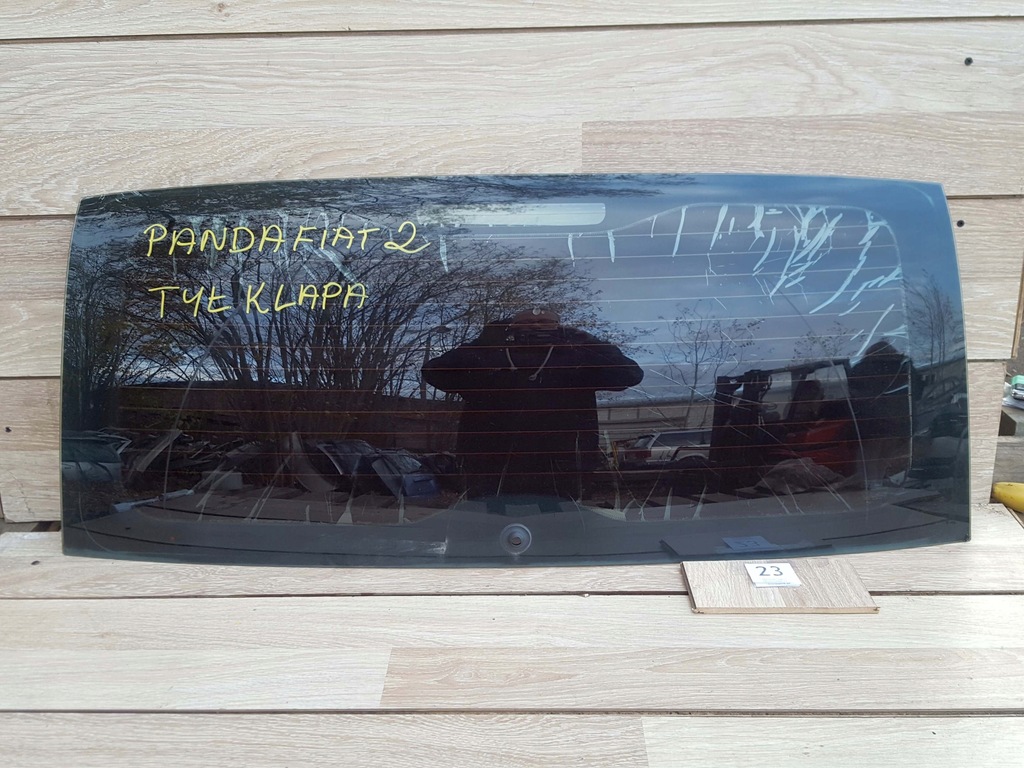 фото №1, Скло задня кришки багажника оригінальна fiat panda 2 ii