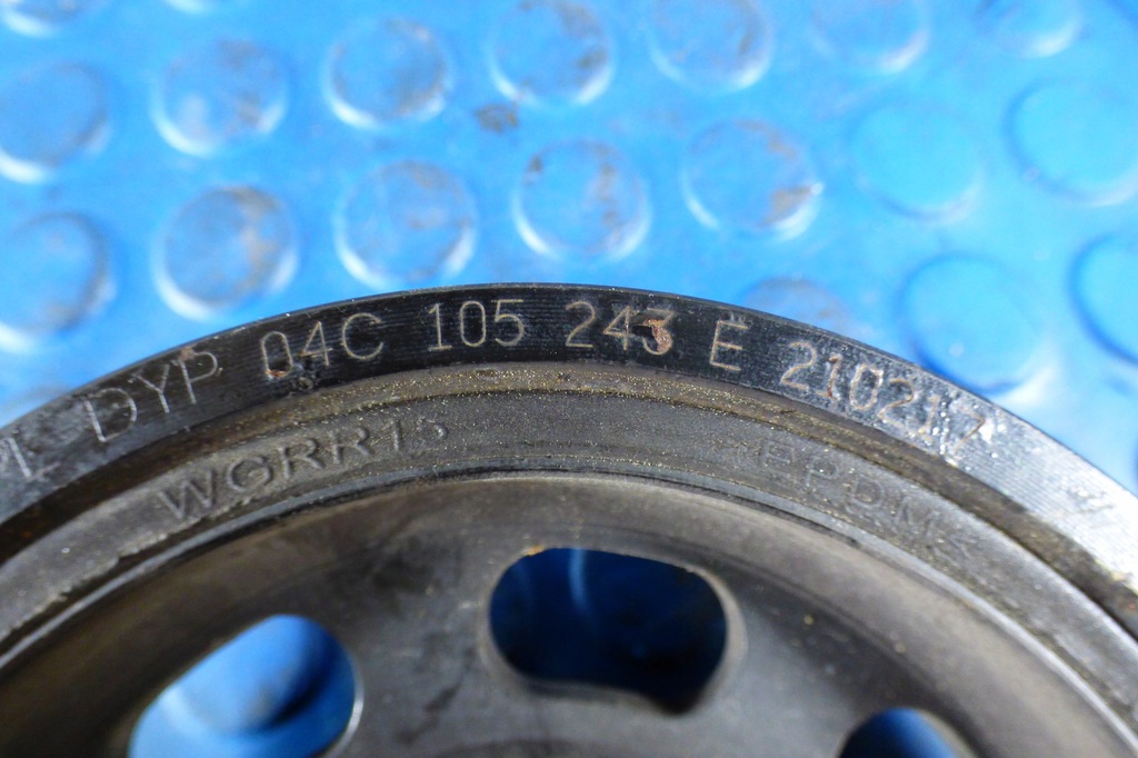 фото №4, Шкив 04c105243e skoda citigo up mii 1.0mpi