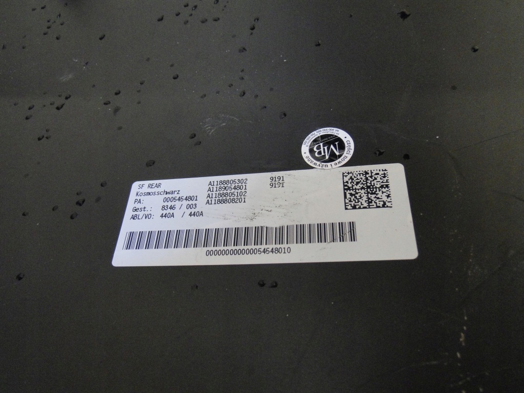 Mercedes бампер задний задний на парктроник pts cla 118 c118 x118 w118 рестайлинг с Разборки