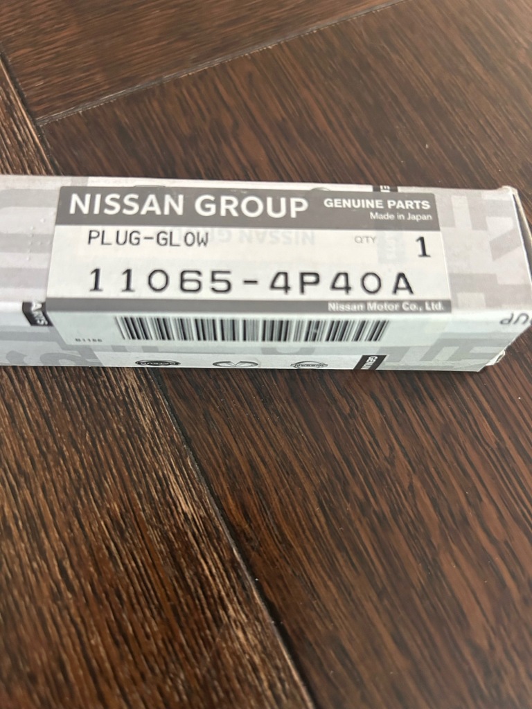 фото №1, Свічка розжарювання nissan patrol y61 оригінальний номер 110654p40a