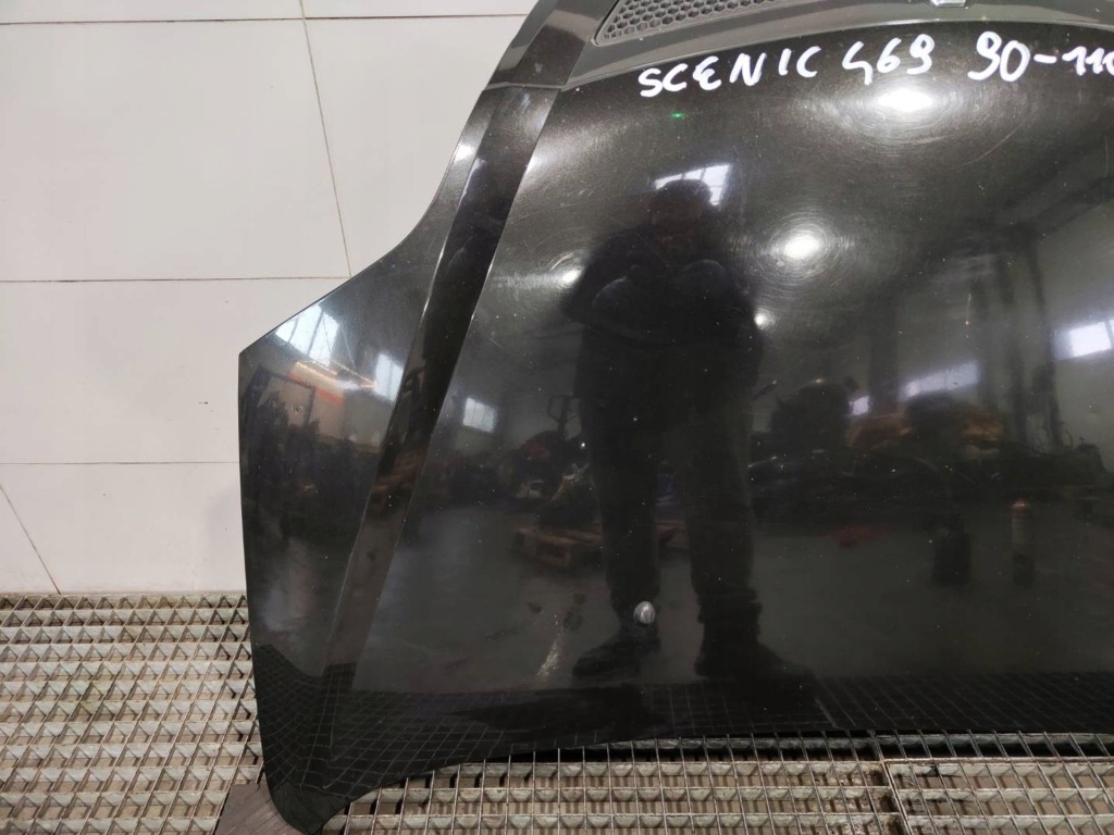 Капот решётка радиатора крышка двигателя - renault scenic 1 рестайлинг  2001r Оригинал