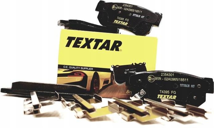 фото №1, Textar тормозные колодки задняя hyundai santa fe tucson trajet
