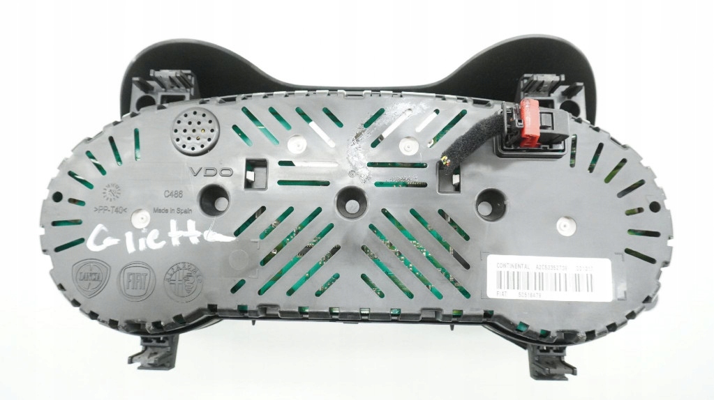 Alfa romeo giulietta панель приборів спідометр 50516479 Недорого