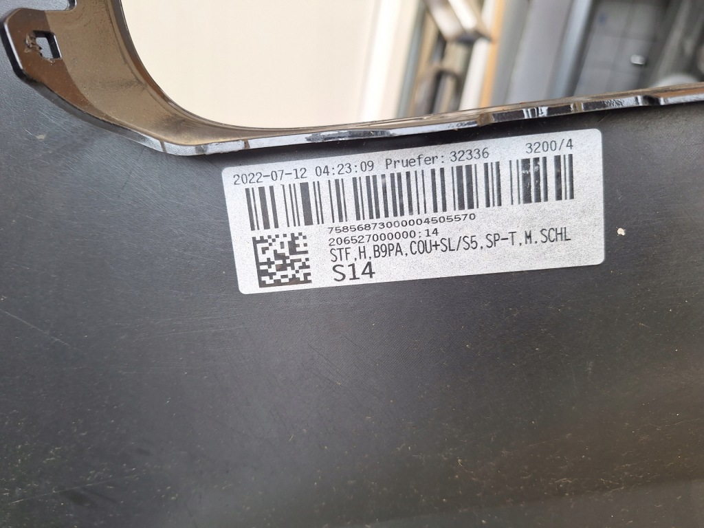 Audi a5 8w6 рестайлинг  s-line бампер задний  8w6807511 h оригинал с Разборки