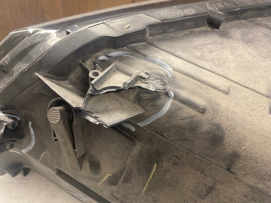 фото №9, Vw jetta vi лампа правый перед