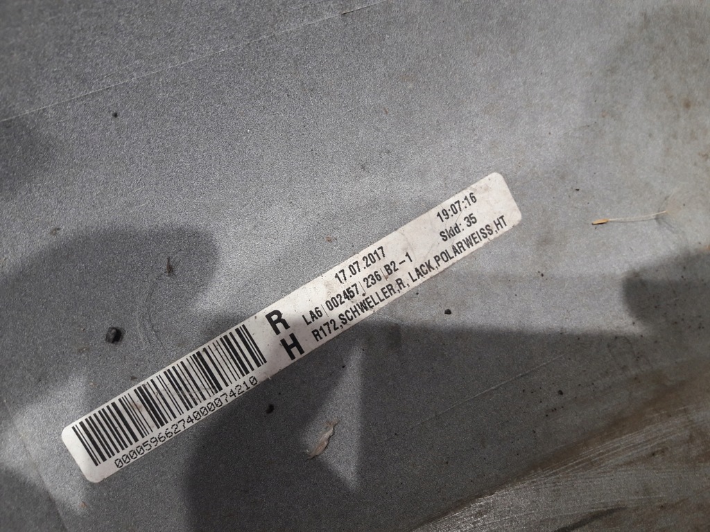 фото №13, Mercedes slc w172 молдинг prowoga права a1726980254