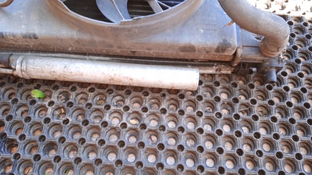 фото №16, Mercedes w169 1.5b радиатор вентилятор комплект