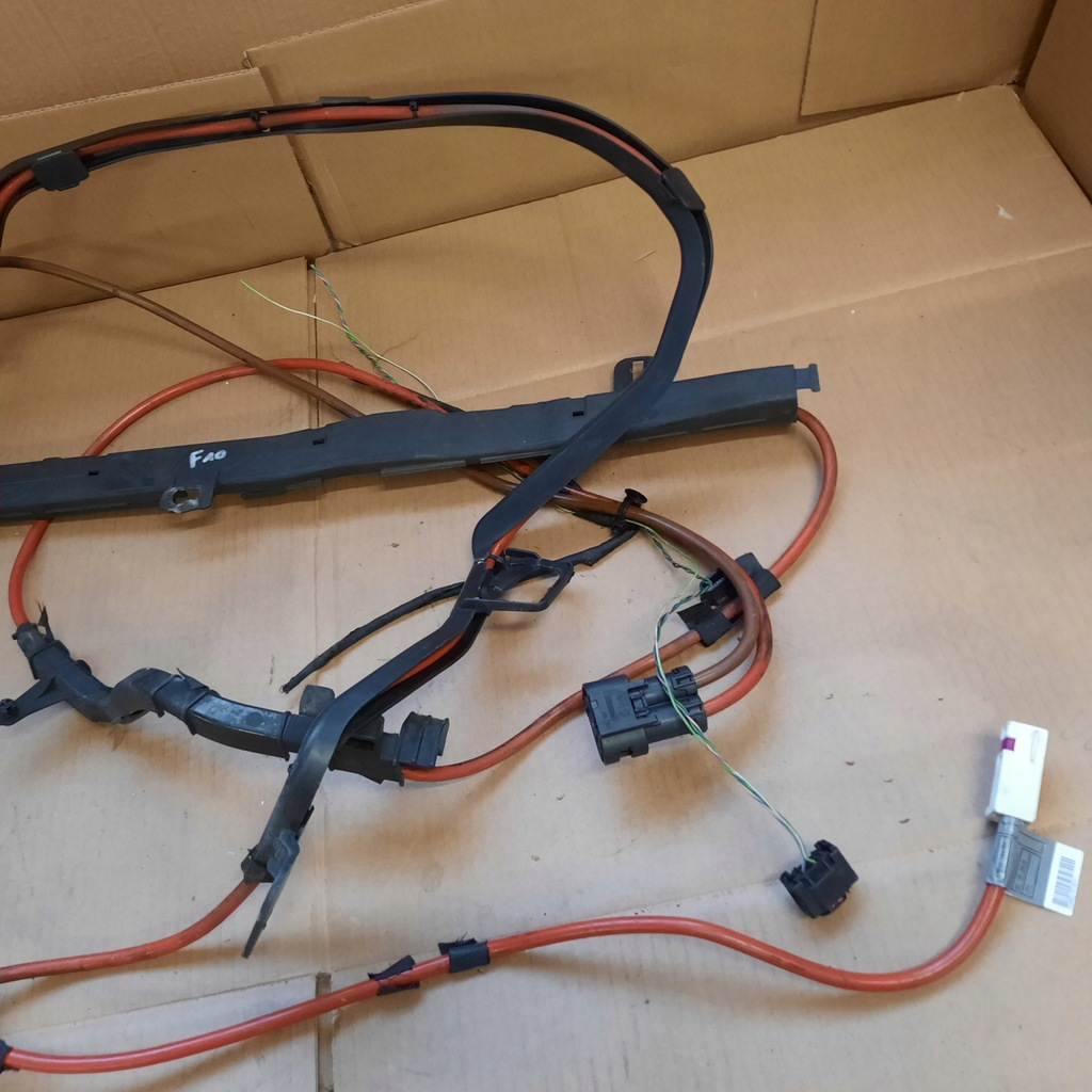 фото №11, Bmw f10 2.0d n47 шланг плюсовой жгут электропроводка 9233744